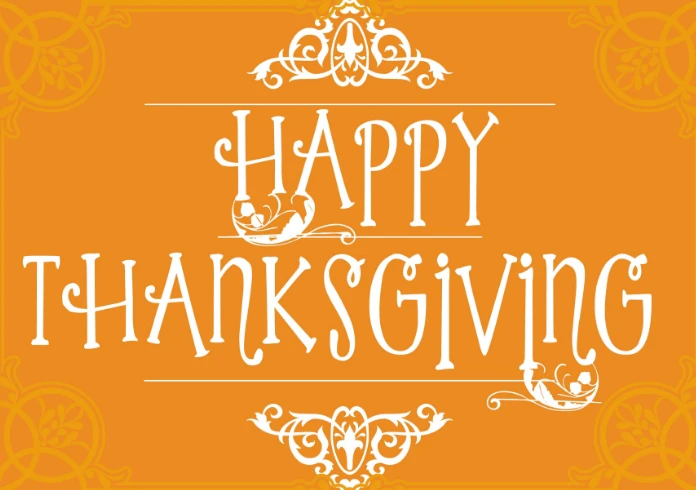Fijne Thanksgiving-dag