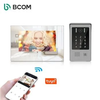 Poortintercom met toetsenbord