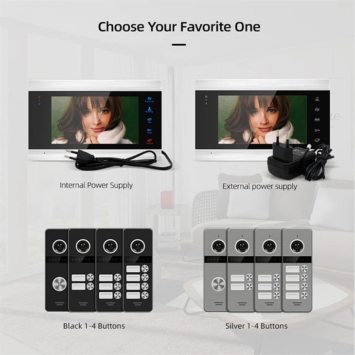 Smart Home Tuya Smart Wifi Video Doorbell Intercom
